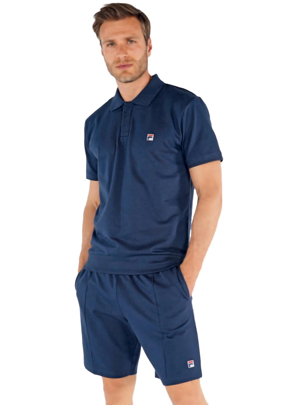 Completo Uomo Polo Pantaloncino in Cotone Fila 1178 IntimoCasa